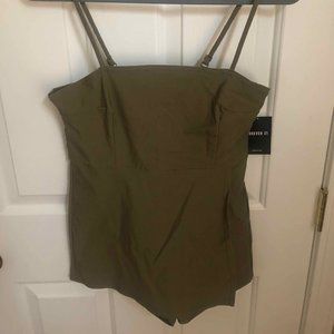 Olive Green Romper